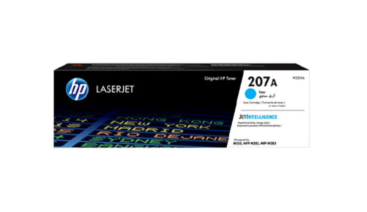 HP 207A Original Cyan Toner Cartridge W2211A