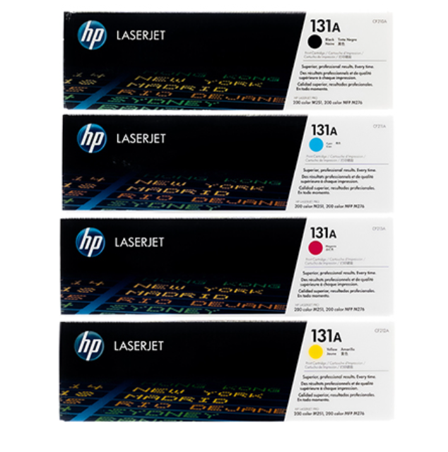 HP 131A Set Original Toner Cartridges Full Colour B/C/Y/M