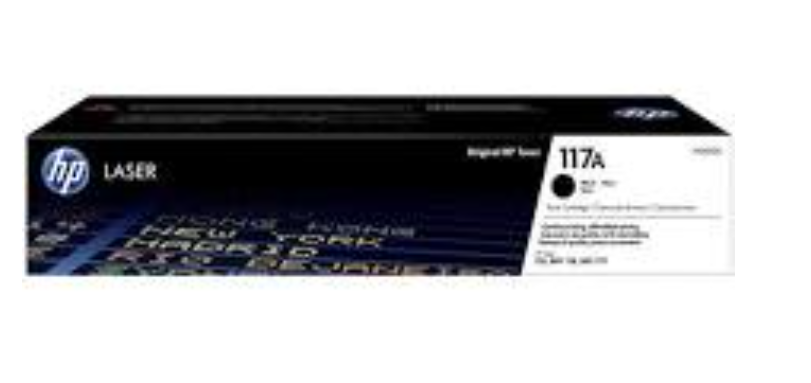 HP 117A Original Black Toner Cartridge W2070A