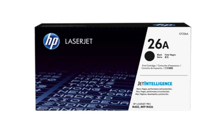 HP 26A Original Black Toner Cartridge CF226A