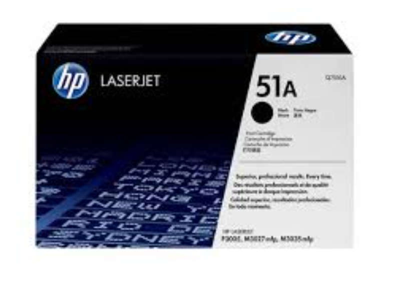 HP 51A Original Black Toner Cartridge Q7551A