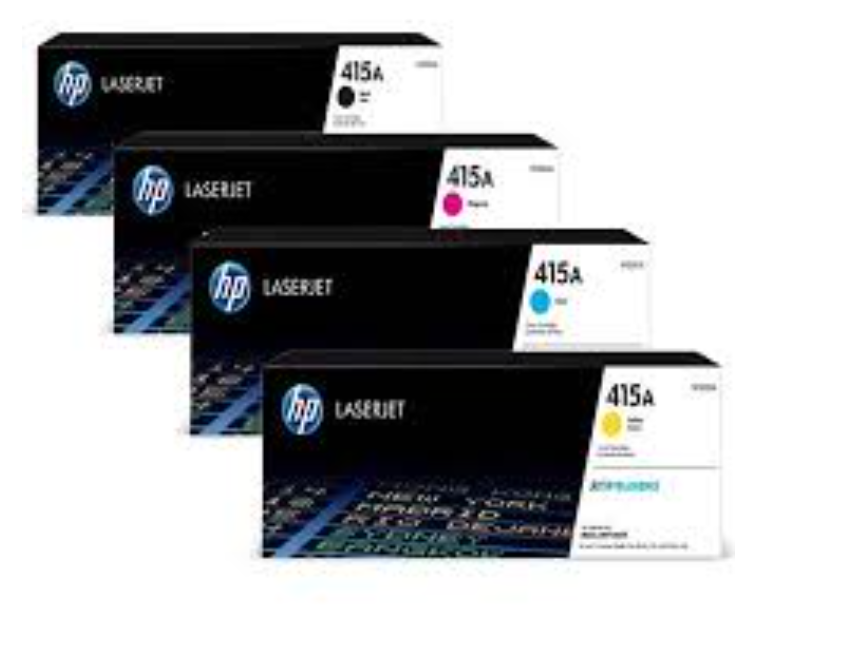 HP 415A Original Multi Pack Toner Cartridges Full Colour Set B/C/M/Y