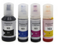Epson 103 BCMY Generic Ink Bottles EcoTank Value Pack L3110 L3150 L3250