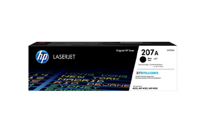 HP 207A Original Black Toner Cartridge W2210A